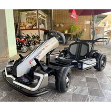 Детский электрокарт M 6148ELS-11(24V) серый с двумя моторами по 150 Вт